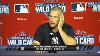 Joe Girardi on CC Sabathia's strength \u0026 courage