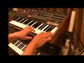 prophet 6をメインにymo 1980年武道館ライブ風に４曲を弾いてみた