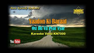 Yaadon Ki Baraat OST Dil Vil Pyar Vyar (Karaoke/Lyrics/No Vocal) | Version BKK_KN7000