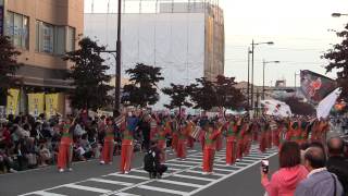 2014 つるせよさこい祭り 七色七味 「似自色 SUN SUN 七拍子！」 第①演舞会場