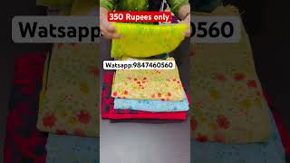 350 Rupees Only | Polister Saree collection | Kuthampully Handlooms village