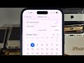 How To Change Date and Time in iPhone 15 Pro Max