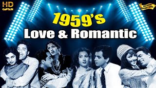 1959s Bollywood Love Romantic & Happy Songs Video | Most Popular Hindi Gaane