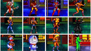 Streets of Rage 2 Character Hack Collection Vol. 2|⭐️DOWNLOAD⭐️|HD|60FPS