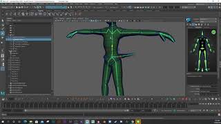 Maya 2020 TAIL RIG tutorial