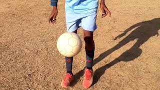 फुटबॉल ट्रेनिंग विडियों 😱#tutoriyal //🤔power#short skill//#treanig #football  #viral video