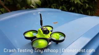 Crash testing the Makerfire Tiny Whoop!