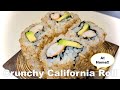 How to make Crunchy California Roll with TERIYAKI Sauce!!