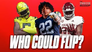 Which Recruits Are on FLIP WATCH? | Notre Dame, Oregon, Oklahoma, Texas A&M, UCLA, Dante Moore