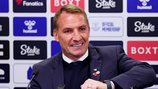 Brendan Rodgers FULL post-match press conference | Everton 0-2 Leicester