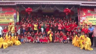 [祝賀師尊師母丙申年2016新春快樂影片] 印尼 - 三尊雷藏寺眾同門祝師尊新春快樂