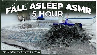 5 Hours Fall Asleep Fast - Deep Sleep Relaxation Mat Cleaning - 99.9% You Will Fall Asleep