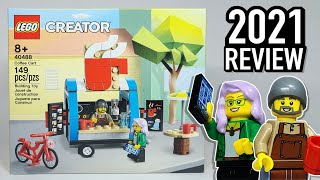 LEGO Creator Coffee Cart Promo (40488) - 2021 Set Review