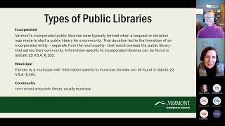 Overview of Resources for Public Library Trustees (3/23/23)