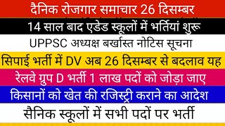 उ0 प्र0 एडेड स्कूलों में 14 साल बाद 110 पदों पर भर्ती का रास्ता साफ हुआ | UPPSC अध्यक्ष बर्खास्त |