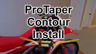 CRF250L ProTaper Contour Handlebar Install