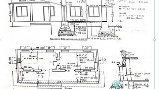 | Lecture 08| Two room building with verandah|