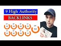 9 Backlinks High Authority by Shaz Vlog | Free Backlinks | How to Increase Website Traffic