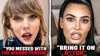 Taylor Swift Claps Back At Kim Kardashian For Dissing Her (In New Song)