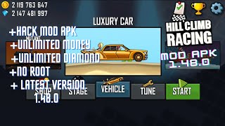 How to get unlimited money and diamond in Hill climb racing | Hill climb racing mod apk