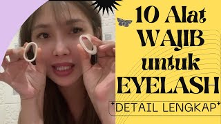 PERLENGKAPAN EYELASH EXTENSION, ALAT EYELASH LENGKAP