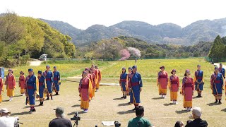 踊り陣 叶和 📍川棚菜の花よさこい祭り (お祭り広場会場) 2023-04-02T11:54