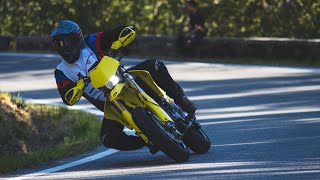 DRZ 400 SM vs TM 450 FI - Crazy Run - GoPro POV w. Giulio Vecoli / RAW - NO MUSIC