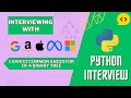 Lowest Common Ancestor of a Binary Tree: Python Interview (Fail)
