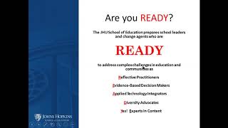 School Administration & Supervision Virtual Webinar