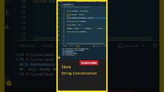 Java Tutorial For Beginners, (String Concatination), Java in Telugu, Java Strings, Java Interview