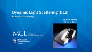 Introduction to Dynamic Light Scattering (DLS)