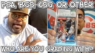 PSA, BGS, CSG, or Other: Who Are You Grading With? - with @aihsports at Burbank Trade Night