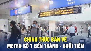 Metro số 1 ngày đầu thu phí: Ít đông hơn, mua vé dễ dàng