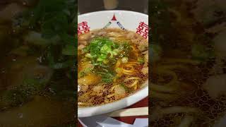 福山SAのピリ辛尾道ホルモンラーメン