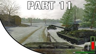Call of Duty 1 Gameplay Walkthrough Part 11 - Soviet Campaign - Tank Mission