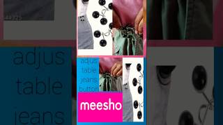 meesho adjustable button 👍👍#shortvideo #unboxing #meesho