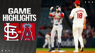 Cardinals vs. Angels Game Highlights (5/13/24) | MLB Highlights