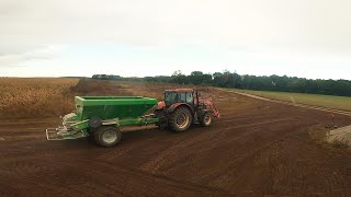 Wapnowanie i Wał!  Ostatnie manewry na nowej działce! Zetor Forterra11441 w Akcji!