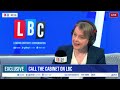 call the cabinet home secretary yvette cooper joins nick ferrari to take your calls watch again