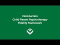 Overview of the Child-Parent Psychotherapy Fidelity Framework