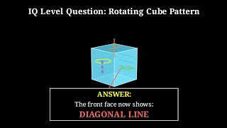 IQ Test Challenge: Can You Visualize This Cube Rotation?