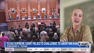 Texas Supreme Court rejects abortion challenge in Zurawski v. Texas