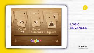 Kids Logic game for iPad   Logic Advanced   basic learning of numbers, count and multiplication