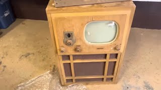 1949 Crosley “Blonde” TV Restore.  Part 1