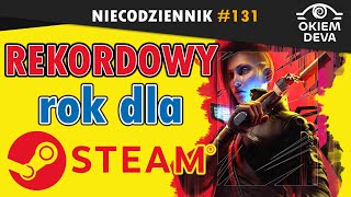 REKORDOWY rok dla Steam #niecodziennik #okiemdeva #131