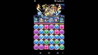 【パズドラ】 絶・無限回廊 知徳の麗女神・サラスヴァティ  PT