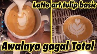 Belaja latte art untuk Pemula Awalnya Gagal Total