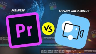 Adobe Premiere Pro vs. Movavi Video Editor! What BEGINNERS Use