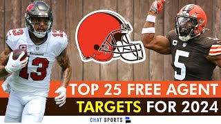 Cleveland Browns Top 25 Free Agent Targets For 2024 NFL Free Agency