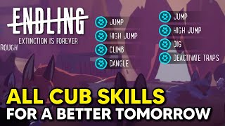 Endling: Extinction is Forever - All Cub Skill Locations (How to Get All Skills)